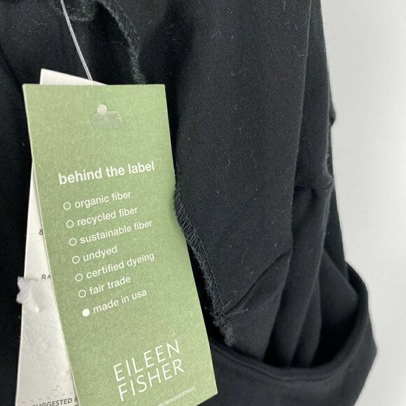 Eileen Fisher Dress Viscose Jersey - Picture 6 of 8